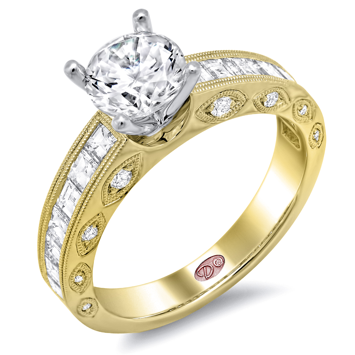 View more Yellow Gold Channel Set Engagement Rings on Demarcoâ€™s ...